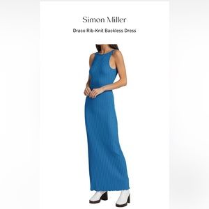 Simon Miller Rib-Knit Draco Dress